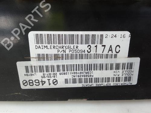 Engine control unit (ECU) CHRYSLER VOYAGER IV (RG, RS) 2.8 CRD | BP24463865M57 