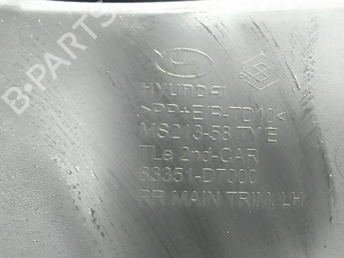 Rear left panel HYUNDAI TUCSON (TL, TLE) 1.6 GDi | BP29995478C60