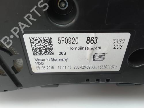 Instrument cluster SEAT LEON (5F1) 2.0 TDI | BP28150884C47