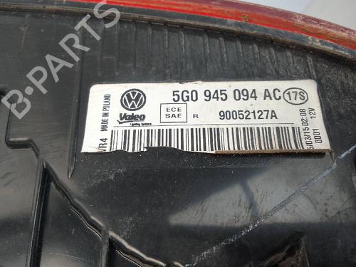 Right tailgate light VW GOLF VII (5G1, BQ1, BE1, BE2)  | BP26232575C80 