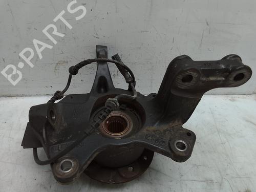 Left front steering knuckle RENAULT MEGANE III Hatchback (BZ0/1_, B3_) 1.2 TCe (BZ2B, BZ11) | BP27924180M25 