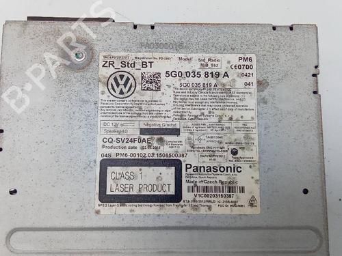 Radio VW GOLF VII (5G1, BQ1, BE1, BE2)  | BP26232604E6 