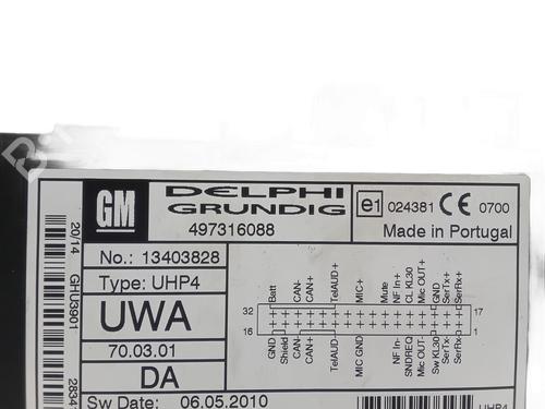 Electronic module OPEL CORSA D (S07) 1.3 CDTI (L08, L68) | BP36516816M83 - Image 3