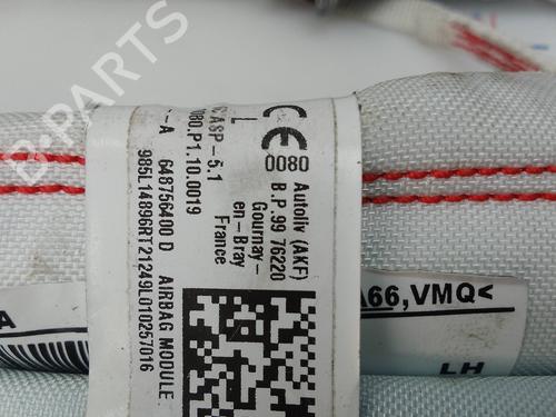 Left curtain airbag DACIA SANDERO III 1.0 TCe 90 | BP28144296C11