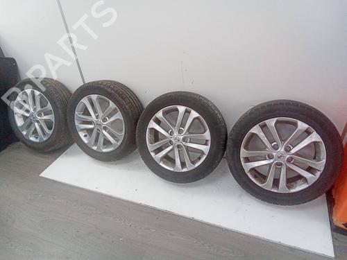 Conjunto de jantes Conjunto de jantes NISSAN JUKE (F15) 1.5 dCi (110 hp) 19707909 19707909