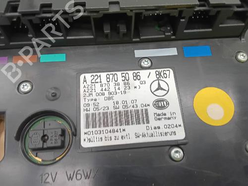 Interior roof light MERCEDES-BENZ S-CLASS (W221, V221) S 320 CDI (221.022, 221.122) | BP26409498I8 