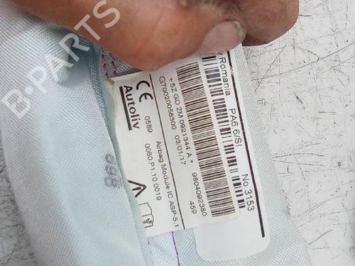 Used Left curtain airbag PEUGEOT 208 I (CA_, CC_) 1.2 VTI 82 (82 hp) 19582677