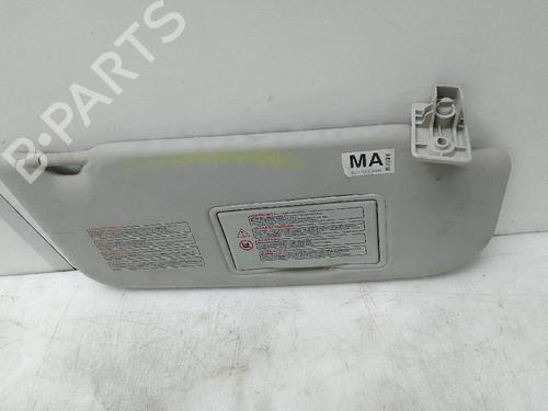 Used Right sun visor NISSAN QASHQAI / QASHQAI +2 I (J10, NJ10, JJ10E) [2006-2014]  19449316