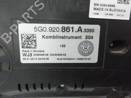 Instrument cluster VW GOLF VII (5G1, BQ1, BE1, BE2)  | BP26232433C47 