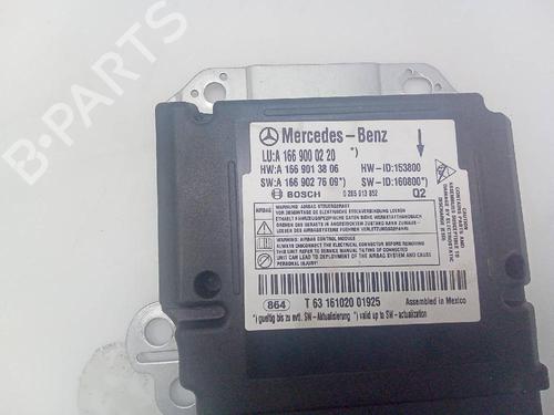 Used ECU airbags MERCEDES-BENZ GLE (W166) 250 d 4-matic (166.004) (204 hp) 18578031