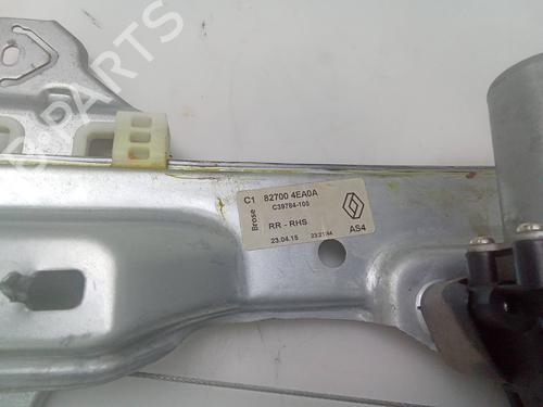 Rear right window mechanism RENAULT KADJAR (HA_, HL_) 1.2 TCe 130 (HLMR) | BP28148771C25