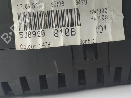 Instrument cluster SKODA FABIA II (542) 1.4 | BP29396713C47 