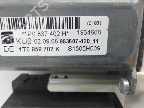 Right front window motor SEAT LEON (1P1)  | BP21783502E20 