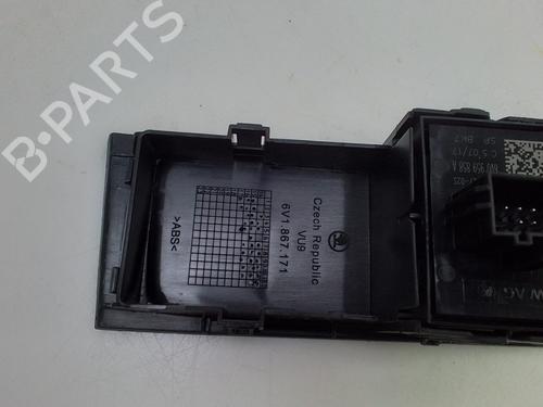 Left front window switch SKODA FABIA III (NJ3) 1.0 | BP28518467I27 