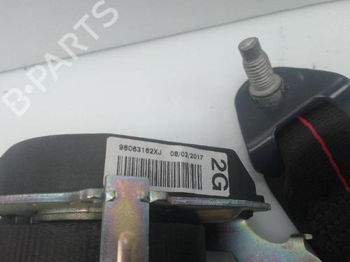 Used Rear left seatbelt PEUGEOT 208 I (CA_, CC_) 1.2 THP 110 (110 hp) 20853209