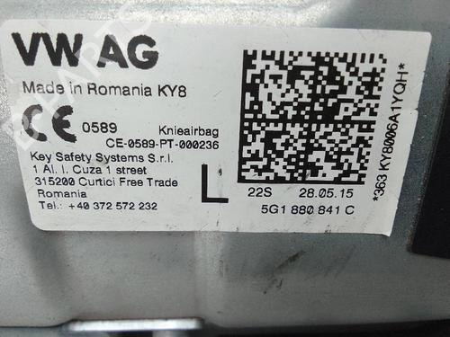 Other VW GOLF VII (5G1, BQ1, BE1, BE2) 1.6 TDI 4motion | BP23142324O1 