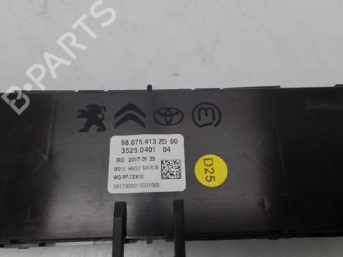 Climate control PEUGEOT TRAVELLER Bus (V_) 1.6 BlueHDi 115 | BP23985138I5 