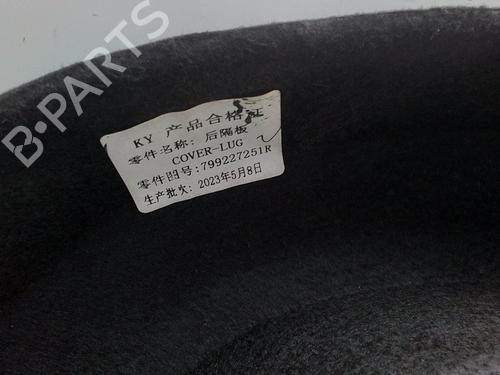 Rear parcel shelf DACIA SPRING Extreme | BP29995570C85 