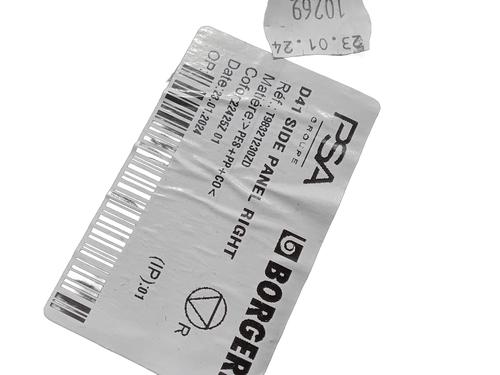Boot lining DS DS 4 II (FR_, FB_, F3_, FP_) E-TENSE 225 (F3DGZT) | BP38773262I3 - Image 4