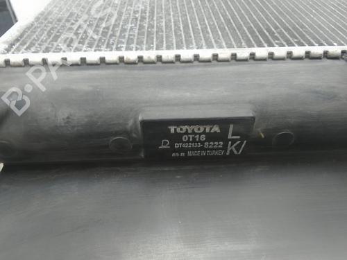 Water radiator TOYOTA VERSO (_R2_) 1.8 (ZGR21_, ZGR21R) | BP29386507M31 