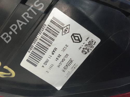 Left taillight RENAULT CLIO IV (BH_) 0.9 TCe 90 (BHNF, BHMA, BHMH, BHJK, BHJR) | BP26161177C34 