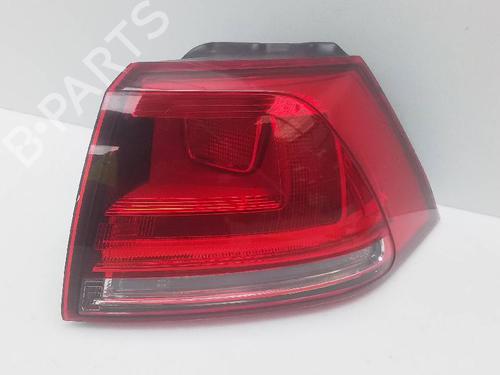 Used Right taillight VW GOLF VII (5G1, BQ1, BE1, BE2) 1.6 TDI (105 hp) 22956405