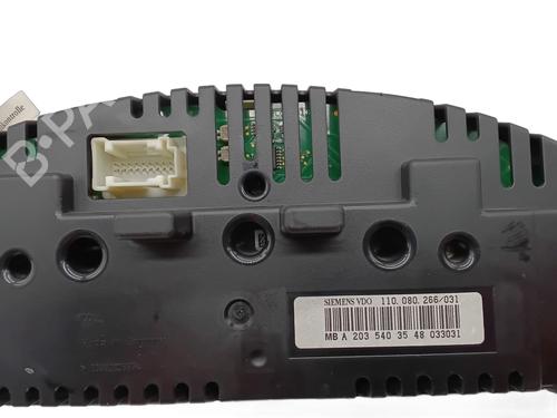 Instrument cluster MERCEDES-BENZ C-CLASS Coupe (CL203) C 180 Kompressor (203.746) | BP30170725C47 