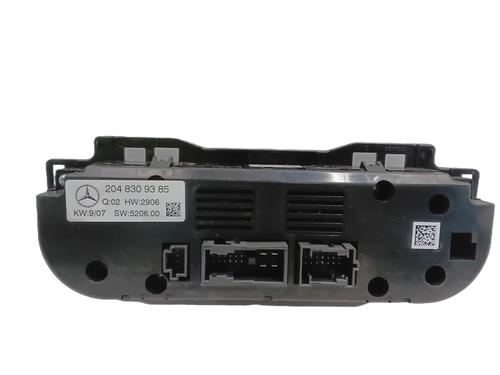 Climate control MERCEDES-BENZ C-CLASS (W204) C 220 CDI (204.008) | BP39529581I5 - Image 3