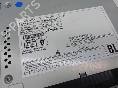 Radio NISSAN PULSAR Hatchback (C13) 1.5 dCi | BP27695125E6 
