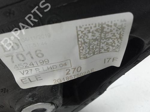 Right mirror VW POLO VI (AW1, BZ1, AE1) 1.0 MPi | BP19105443C27 