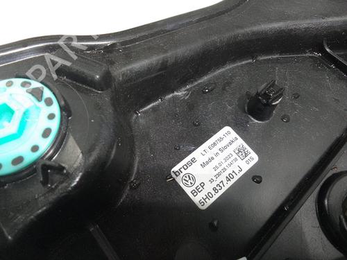 Rudehejsemekanisme ventre foran VW GOLF VIII (CD1, DA1) 2.0 GTI | BP31967871C22 