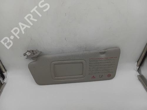 Left sun visor RENAULT LAGUNA Coupe (DT0/1) 2.0 dCi (DT01, DT08, DT09, DT0K, DT12, DT1C, DT1D, DT1M,... BP27648961I1