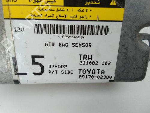 ECU airbags TOYOTA COROLLA (_E12_) 1.4 D (NDE120_, NDE120R) | BP22344366M53 