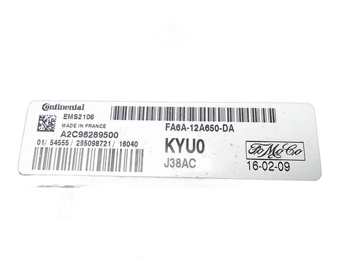 Engine control unit (ECU) FORD FIESTA VI (CB1, CCN) 1.25 | BP22401661M57 - Image 3