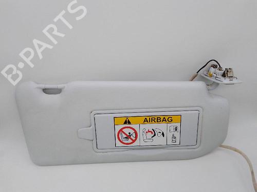 Used Right sun visor Right sun visor PEUGEOT 5008 II (MC_, MJ_, MR_, M4_) 1.6 BlueHDi 120 (MCBHZH, MCBHZW) (120 hp) 24977106 24977106
