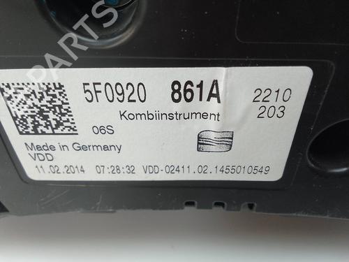 Instrument cluster SEAT LEON (5F1) 2.0 TDI | BP28150985C47