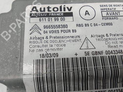 Airbag styreenhed CITROËN BERLINGO MULTISPACE (B9) 1.6 HDi 90 | BP25596899M53 