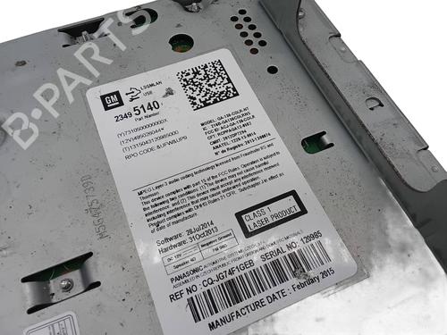 Radio OPEL ASTRA J (P10) 1.6 CDTi (68) | BP30098768E6 