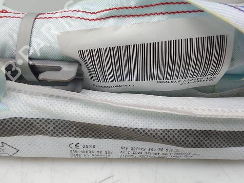 Used Left curtain airbag SKODA FABIA III (NJ3) 1.0 (60 hp) 21526632
