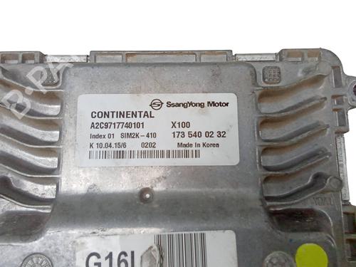 Engine control unit (ECU) SSANGYONG TIVOLI 1.6 | BP20156467M57 - Image 2