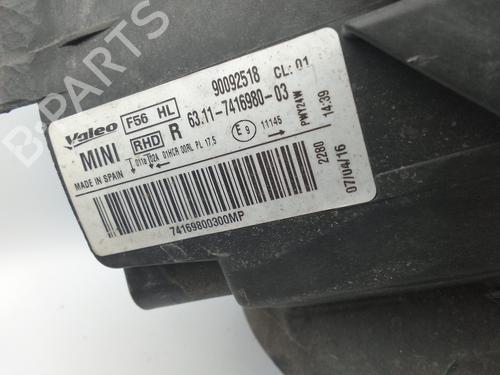 Right headlight MINI MINI (F56) Cooper D | BP29396356C29 