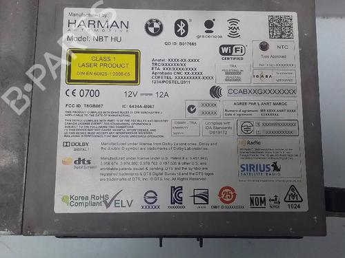 Radio BMW 5 (F10) 520 d | BP22992621E6 