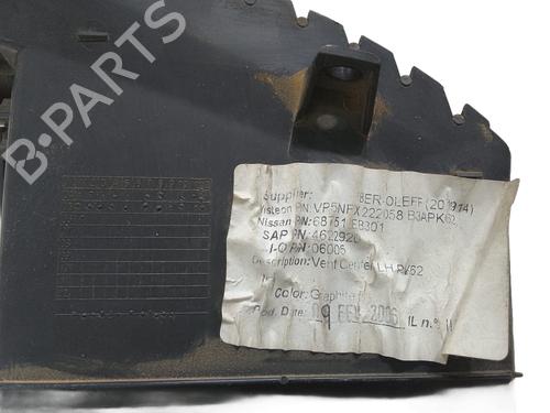 Air vent NISSAN PATHFINDER III (R51) 2.5 dCi 4WD | BP32020657I21 