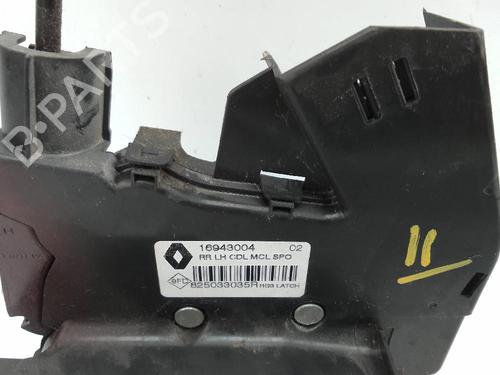 Rear left lock RENAULT GRAND SCÉNIC IV (R9_) 1.5 dCi 110 (R9A3) 825033035R