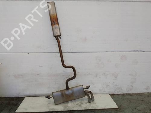 Used Exhaust system Exhaust system VW GOLF VII (5G1, BQ1, BE1, BE2) 1.4 TSI (125 hp) 26054581 26054581