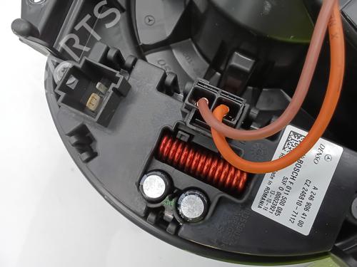 Heater blower motor MERCEDES-BENZ A-CLASS (W176) A 160 CDI / d (176.011) | BP29385800M62 