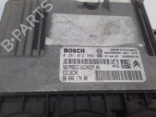 Engine control unit (ECU) CITROËN C4 Picasso I MPV (UD_) 2.0 HDi 138 | BP23452057M57 