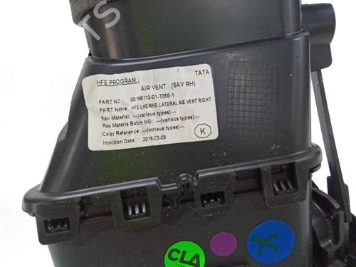 Air vent RENAULT KADJAR (HA_, HL_) 1.2 TCe 130 (HLMR) | BP28148805I21 - Image 4