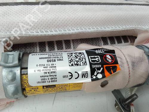 Right curtain airbag OPEL ASTRA K (B16) 1.6 CDTi (68) | BP18736948C12 