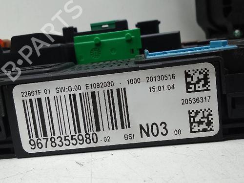 Used Fuse box PEUGEOT 208 I (CA_, CC_) 1.6 HDi (116 hp) 19776851